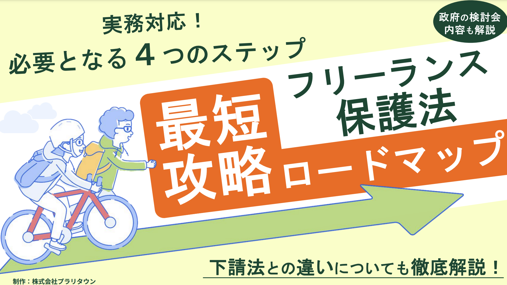 フリーランス保護法最短攻略ロードマップの表紙
